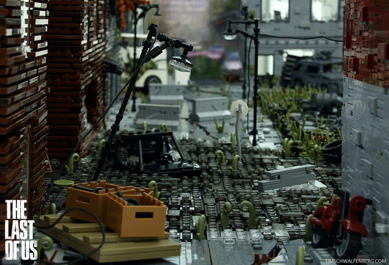 Mira el mundo de The Last of Us recreado en LEGO