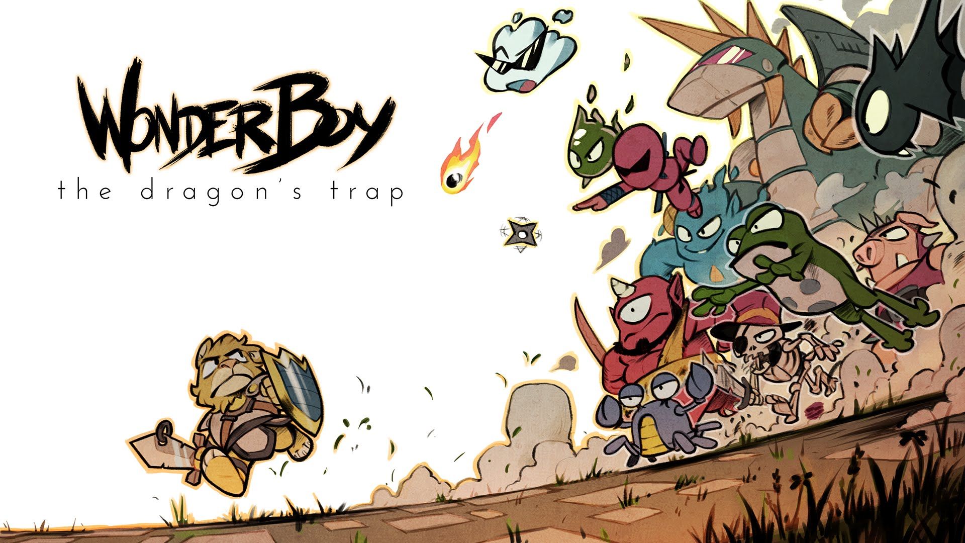 Se anuncia oficialmente Wonder Boy: The Dragon’s Trap para consolas y PC