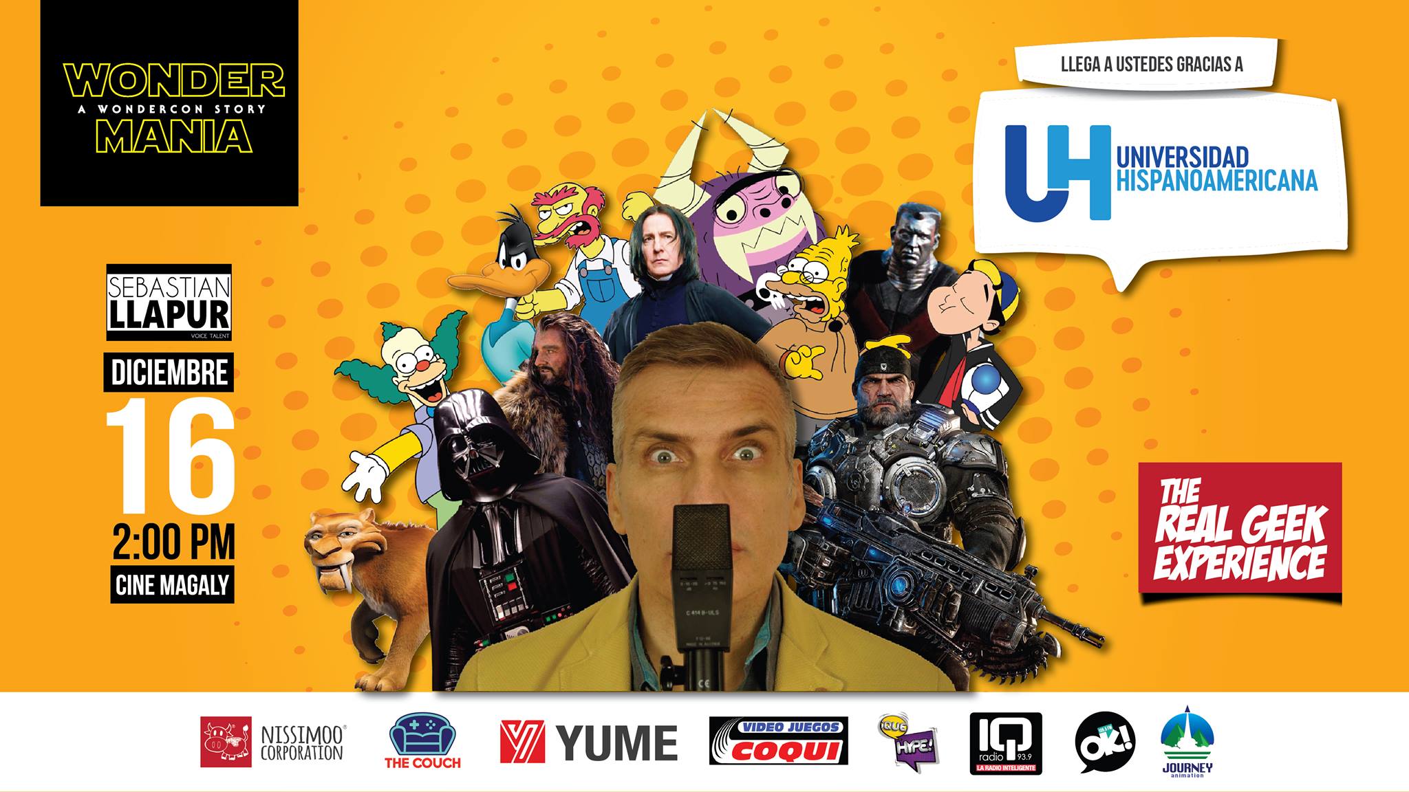 Sebastián Llapur en Wondermania fue inolvidable