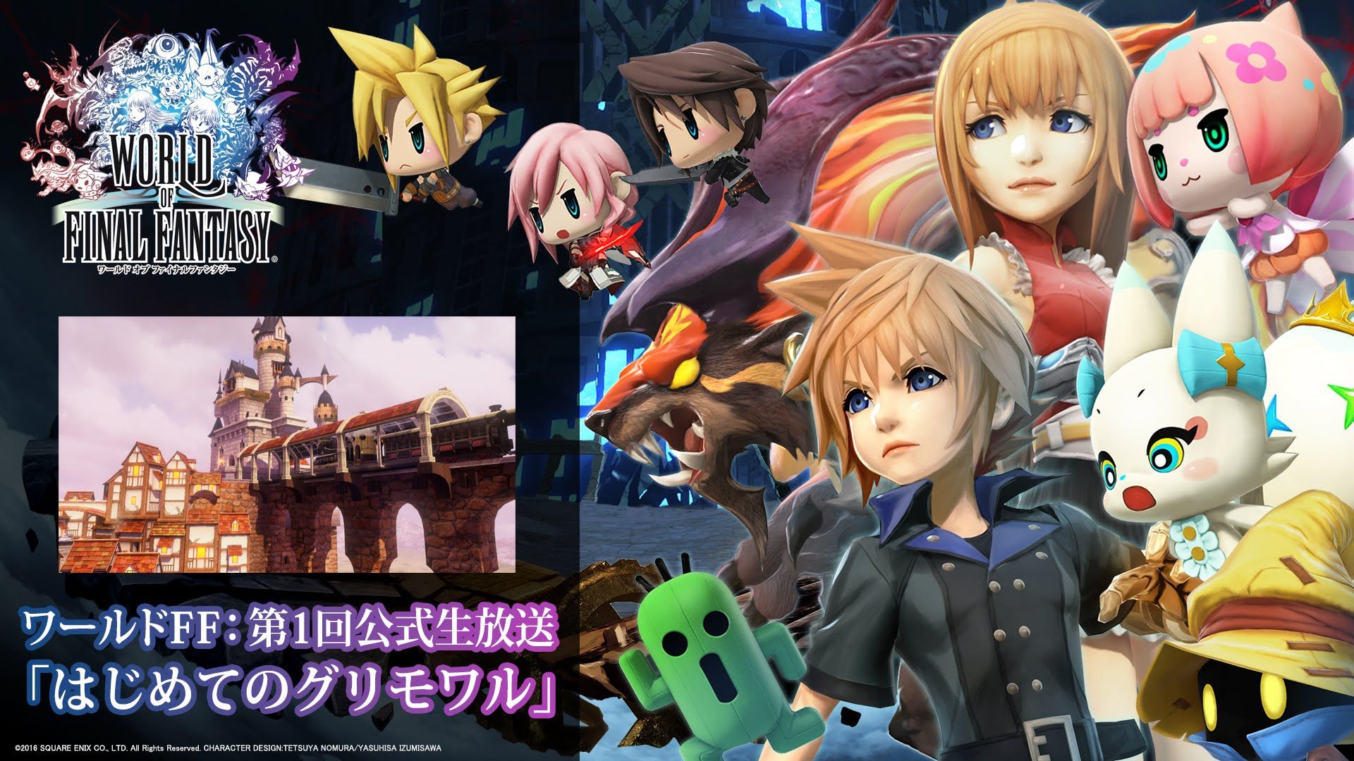 Square Enix muestra más de World of Final Fantasy
