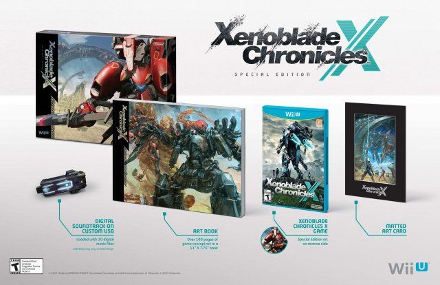 Edición Coleccionista de Xenoblade Chronicles X para América