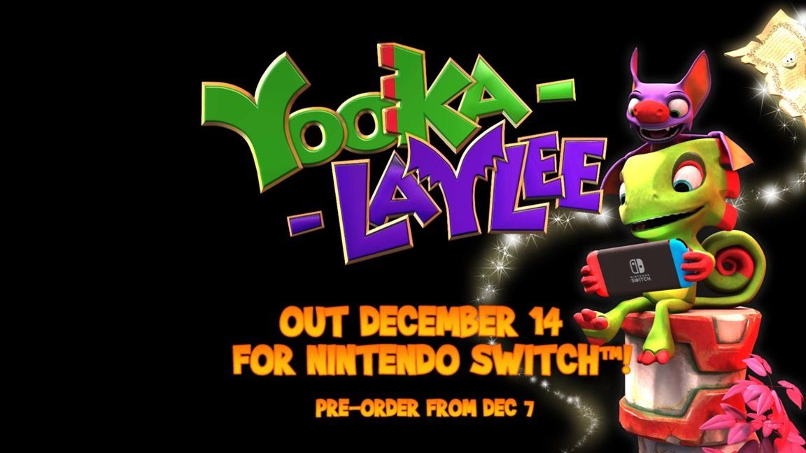 Ya disponible la pre-carga de Yooka-Laylee en Nintendo Switch