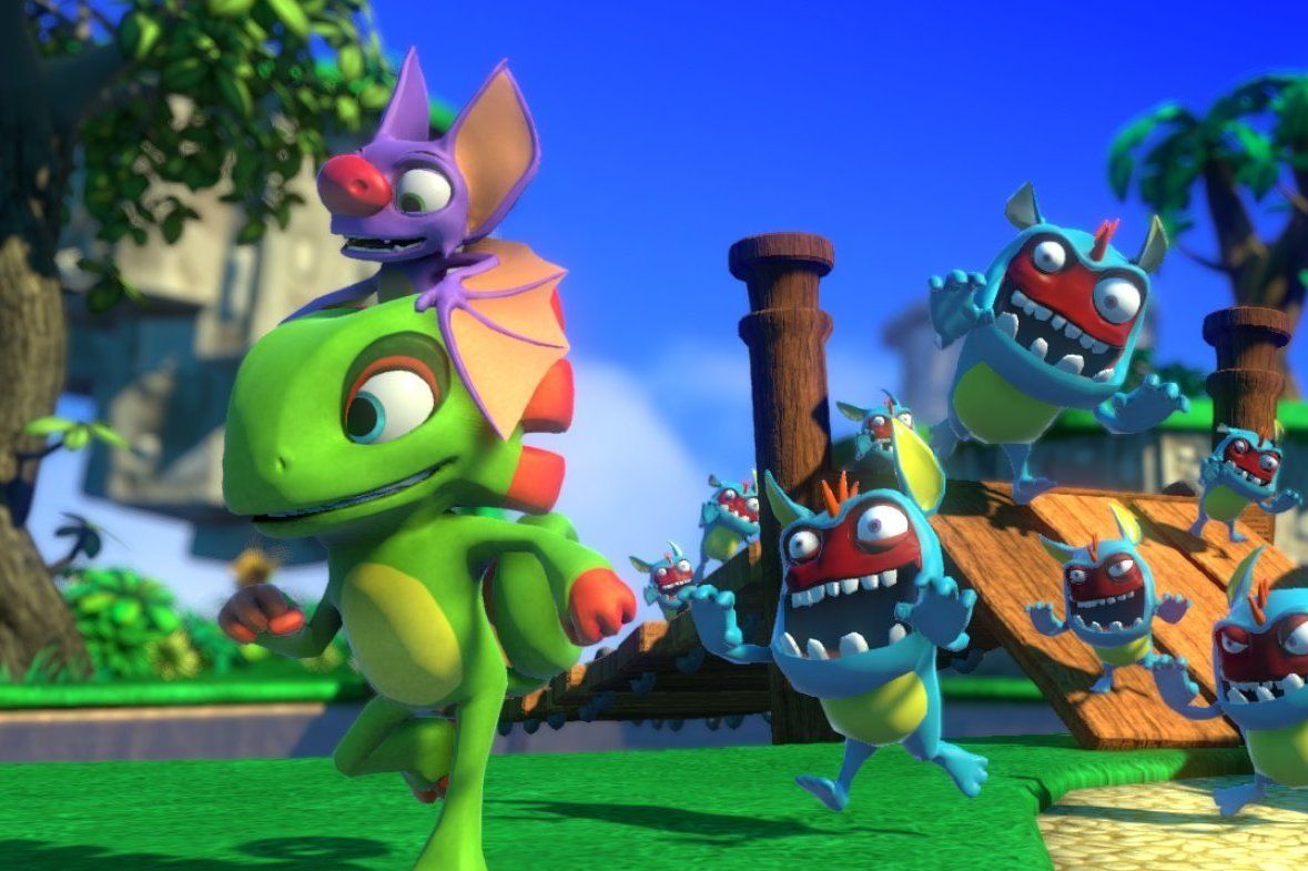 Yooka-Laylee alcanza 1,5 millones de libras esterlinas en kickstarter