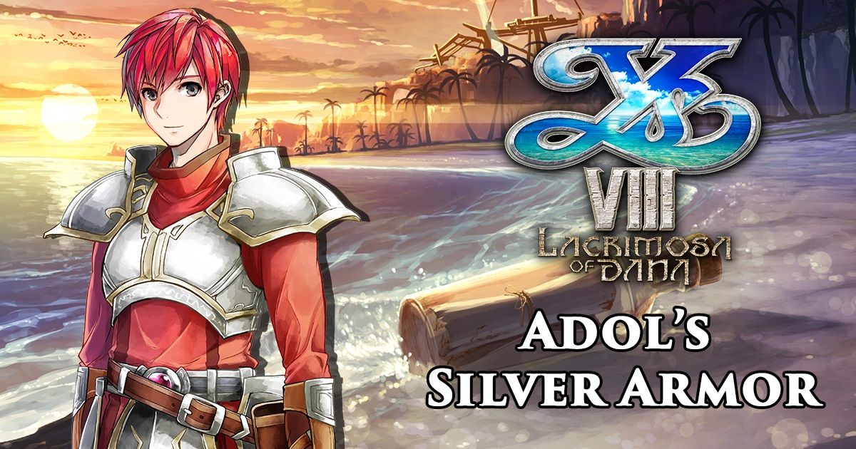 Ys VIII: Lacrimosa of Dana para Nintendo Switch incluirá la armadura plateada de Adol del primer Ys