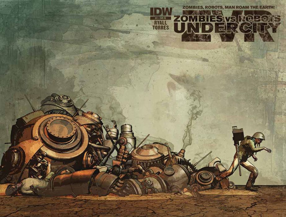 Una adaptación de Zombies VS Robots estaría llegando al cine